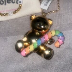 Little words project XL Candy Cane Teddy Bear
Bag Charm set